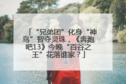 “兄弟团”化身“神鸟”智夺灵珠，《奔跑吧13》今晚“百谷之王”花落谁家？
