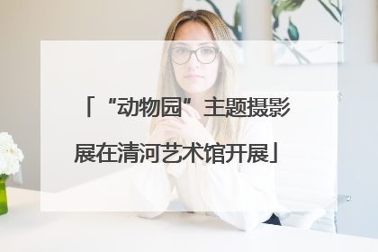 “动物园”主题摄影展在清河艺术馆开展