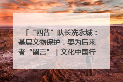 “四普”队长冼永城：基层文物保护，要为后来者“留言”｜文化中国行·我在广东找文物