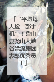 “平均每天捡一部手机”！鲁山县尧山大峡谷漂流集团表彰优秀员工