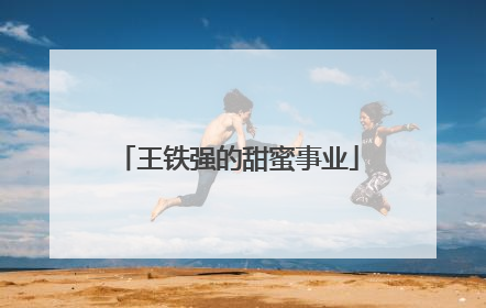 王铁强的甜蜜事业