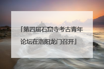 第四届石窟寺考古青年论坛在洛阳龙门召开