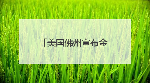 美国佛州宣布金银为法定货币