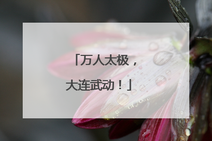 万人太极，大连武动！