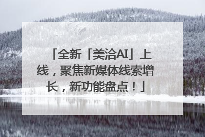 全新「美洽AI」上线，聚焦新媒体线索增长，新功能盘点！