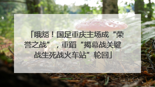 哦豁！国足重庆主场成“荣誉之战”，重蹈“揭幕战关键战生死战火车站”轮回