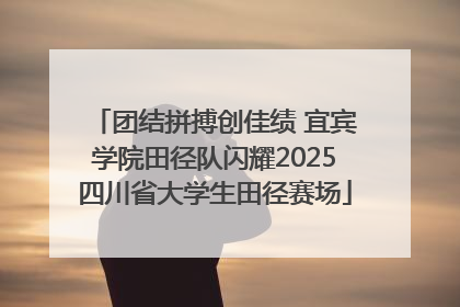 团结拼搏创佳绩 宜宾学院田径队闪耀2025四川省大学生田径赛场
