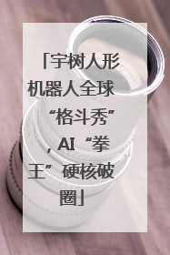 宇树人形机器人全球“格斗秀”，AI“拳王”硬核破圈