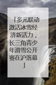 多元联动激活冰雪经济新活力，长三角青少年滑雪公开赛在沪落幕
