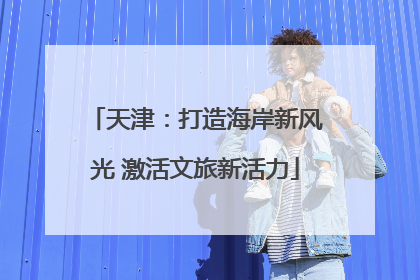 天津：打造海岸新风光 激活文旅新活力