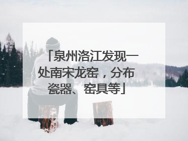 泉州洛江发现一处南宋龙窑，分布瓷器、窑具等
