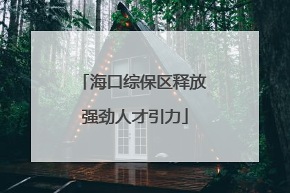 海口综保区释放强劲人才引力