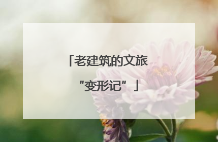 老建筑的文旅“变形记”
