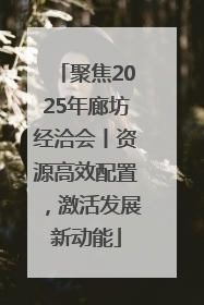 聚焦2025年廊坊经洽会丨资源高效配置，激活发展新动能
