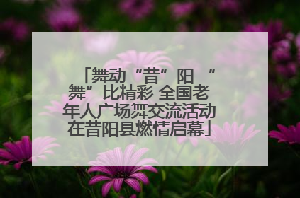 舞动“昔”阳 “舞”比精彩 全国老年人广场舞交流活动在昔阳县燃情启幕