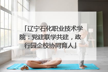 辽宁石化职业技术学院：党建联学共建，政行园企校协同育人