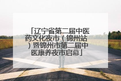 辽宁省第二届中医药文化夜市（锦州站）暨锦州市第二届中医康养夜市启幕