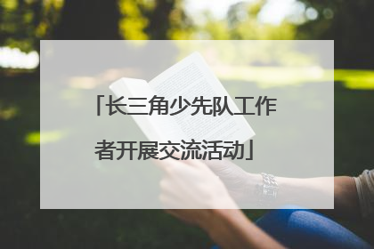 长三角少先队工作者开展交流活动