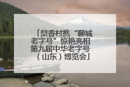 鼎香村携“聊城老字号”惊艳亮相第九届中华老字号（山东）博览会