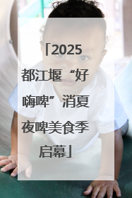2025都江堰“好嗨啤”消夏夜啤美食季启幕